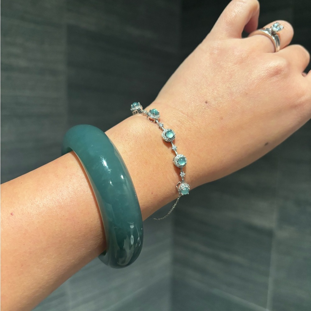 55mm jade bangle - Picture 2 of 2